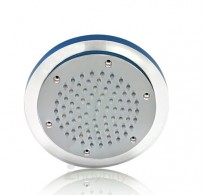 RGB Light Round 8 Inch Top Shower Head - 12 LEDs